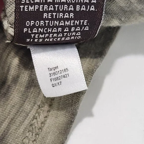 Knox Rose Embroidered Babydoll Top Women M Beaded‎ Garment Dyed Green - Picture 11 of 11